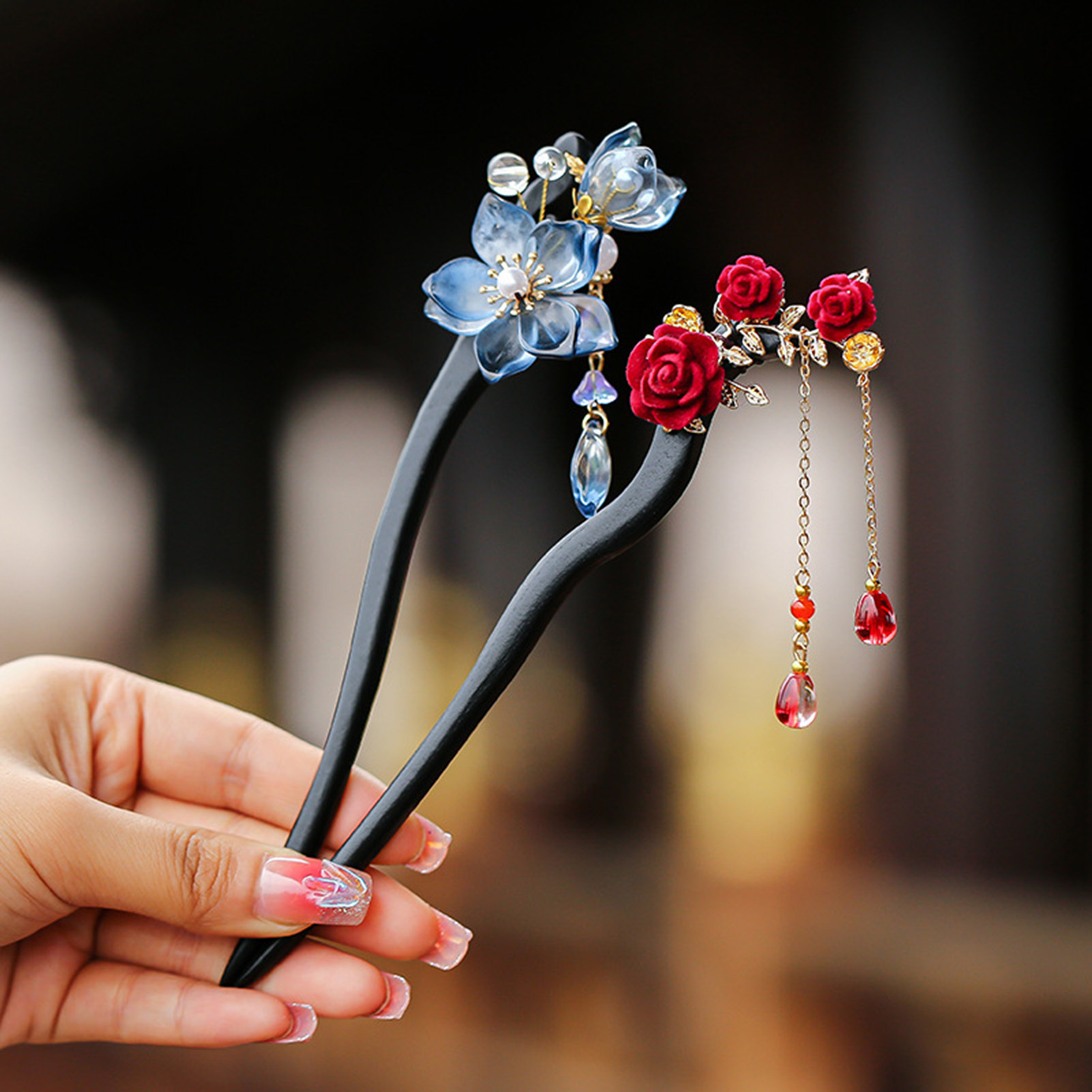 Supply Florist - Fermaglio per capelli in stile cinese
