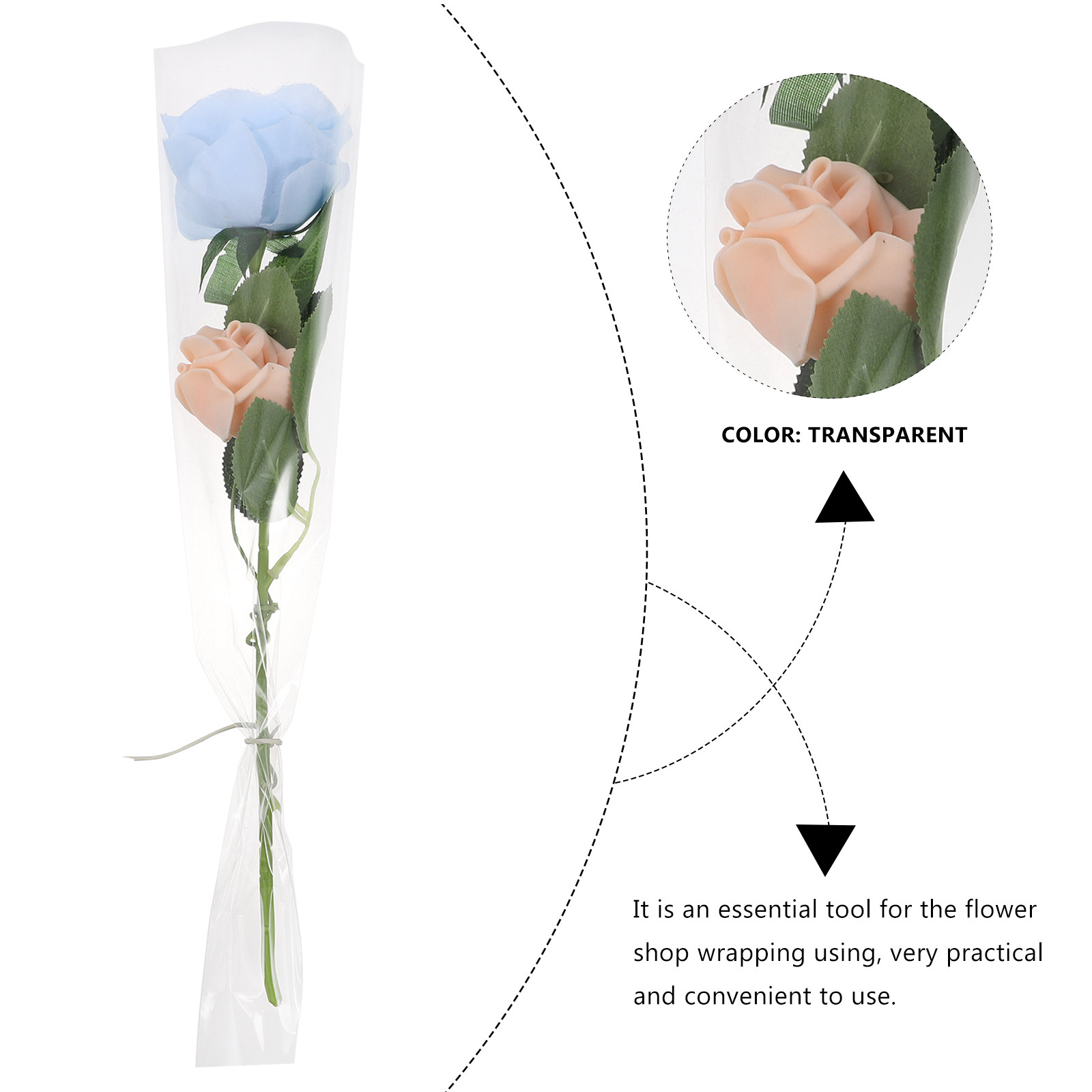 50 sacchetti di cellophane res - Florist Flower Supply recensione e prezzo