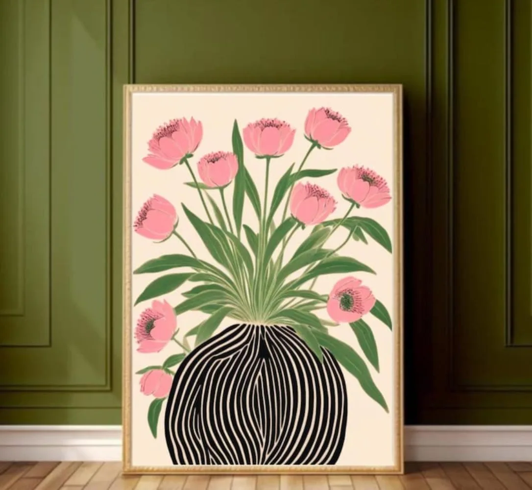 Un poster floreale senza corni - Florist Supply Vases recensione e prezzo